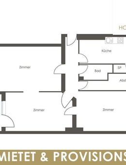 Modernisierte Stuckaltbauwohnung als Altersvorsorge - Berlin
