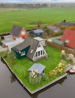 ~~Licht. Lage. Leichtigkeit. Ferienhaus mit Sonne im Gesicht und Wasser zu Füßen ~~ - Südbrookmerland