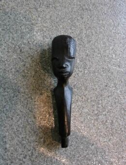 Dekofigur Holz Figur 8 cm Afrika Büste Kopf geschnitzt Holzfigur 3,- - Flensburg