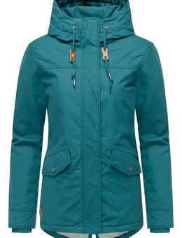 Ragwear Winterjacke Parkker Warm YOUMODO Winter Parka mit kuscheligem Teddy-Innenfutter