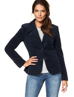 Aniston CASUAL Jackenblazer mit Stoff-Einfassungen und Ärmelpatches