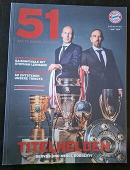 Vereinszeitschrift 51 Bayern München Juni 2019 Titelhelden - Essen