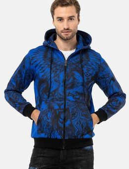 Cipo & Baxx Sweatjacke Jacken (1-tlg) mit auffälligem Print, CL559