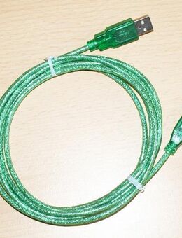USB Anschluss Kabel f. Drucker, Scanner ca. 1,5m „Stecker Typ A auf Typ B“ - Andernach