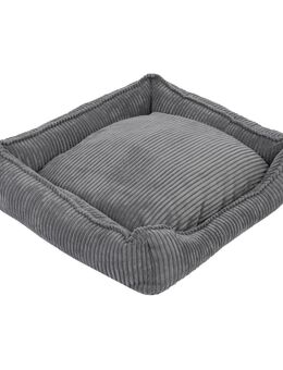 Modern Living Hundebett Helena - L 65 x B 60 x H 18 cm, grau