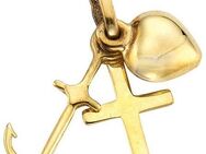Firetti Kettenanhänger Schmuck Geschenk Gold 333 Halsschmuck Anhänger für Halskette