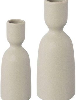 andas Kerzenhalter Stabkerzenhalter Adalena (Set, 2 St), aus Porzellan, im nordischen Design