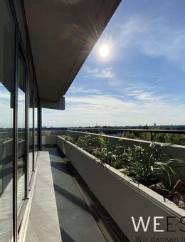 Exklusives Apartment mit Panoramablick über Düsseldorf und den Rhein - Düsseldorf