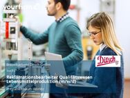 Reklamationsbearbeiter Qualitätswesen Lebensmittelproduktion (m/w/d) - Oranienbaum-Wörlitz