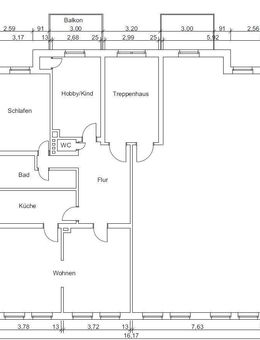 Sanierte Luxus-Altbauwohnungen + Balkon zum Mitgestalten - Östliche Ringgebiet Braunschweig - Braunschweig
