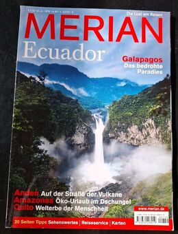 Merian Ecuador (Merian-Hefte) Reise Reisemagazin Reiseführer Reisezeitschrift - Essen