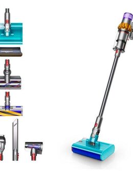 DYSON Nass-Trocken-Sauger V15s Detect Submarine™, 660 W, Bis zu 60 Minuten Laufzeit inkl. austauschbarem Akku