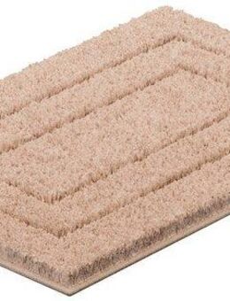 my home Badematte Eliane, Höhe 20 mm, rutschhemmend beschichtet, strapazierfähig, Polyester, rechteckig, Badteppich, mit Hoch-Tief-Effekt