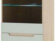 INOSIGN Vitrine Torge, Hochschrank, Glasvitrine, Standvitrine, Vitrinenschrank (1-St) in drei verschiedenen Farben verfügbar, Glastür & -boden, 53 cm breit