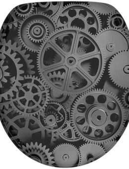 Sanilo WC-Sitz Gears, mit Absenkautomatik, BxL: 37,7 x 42,0 - 47,0 cm