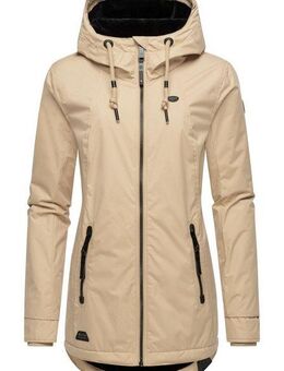 Ragwear Winterjacke Zuzka Winter Wasserdichter Winterparka mit Teddyfleece Innenfutter