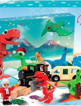 BRIO® Spielzeug-Adventskalender BRIO World, Made in Europe, FSC® - schützt Wald