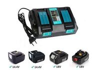 TWIN Ladegerät 4A Dual-USB-Port-Ladegerät für Makita 14,4 V 18V Akkus Ladegeräte kompatibel mit bl1860 bl1415 bl1430 bl1830 bl1840 bl1850 bl1845 - Wernigerode Zentrum