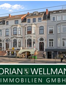 Bremen-Schwachhausen | Kernsanierte 3-Zimmer-Erdgeschosswohnung in einem Altbremer-Haus mitten im Wachmannquartier - Bremen