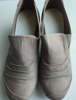 Jain Klain Damen Halbschuhe Leder Gr. 41 Beige/Hellbraun Super Soft Nicht oft getragen - Preußisch Oldendorf