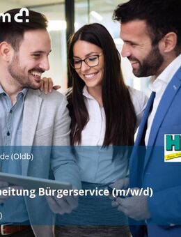 Sachbearbeitung Bürgerservice (m/w/d) - Hude (Oldb)