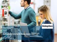 Kalkulator (m/w/d) Bauwesen - Neu Isenburg