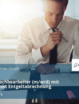 Personalsachbearbeiter (m/w/d) mit Schwerpunkt Entgeltabrechnung - Baruth (Mark)