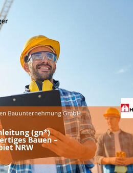 Baustellenleitung (gn*) Schlüsselfertiges Bauen – Einsatzgebiet NRW - Siegen (Universitätsstadt)