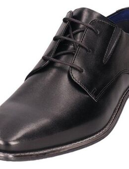 bugatti Schnürschuh Business Schuh, Anzugschuh mit feinem Blockabsatz
