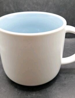 Maxwell & Williams Tint Becher Tasse Kaffeebecher Trinkbecher Weißblau 9x9cm - Essen