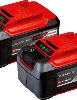 Einhell »PXC-Twinpack« Akku (2 St), 18 V, 5,2 Ah