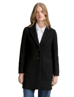 TOM TAILOR Denim Wollmantel mit Taschen