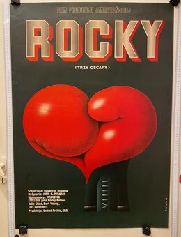 Altes polnisches Film Plakat Rocky 1978 Stallone Edward Lutczyn - Köln