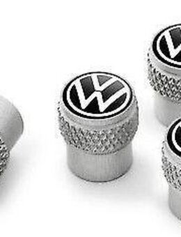 VW Ventilkappen für alle Modelle in silber *Borgmann* - Krefeld