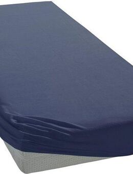 Janine Spannbettlaken MAKO-FEINJERSEY 5007, Mako-Jersey, Gummizug: rundum, (1 Stück), aus 100% Baumwolle, für Matratzen bis 26 cm Höhe