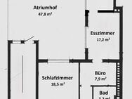 Große Atrium-Wohnung in der Fußgängerzone von Bad Kissingen - Bad Kissingen