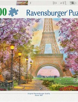 Ravensburger Puzzle Verliebt in Paris, 1500 Puzzleteile, Made in Germany