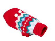 TIAKI Hundepullover Winter - Gr. M: ca. 30,5 cm Rückenlänge