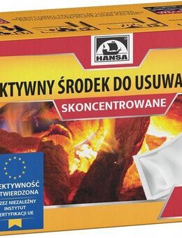 Effektives Teerentfernungsmittel HANSA® für Heizgeräte 7-14 kW – 10 Beutel á 18 g Kamin Ofen Schornbstein Set35244 - Ingolstadt