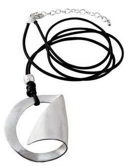 Firetti Kette mit Anhänger Anhänger matt, Industriedesign