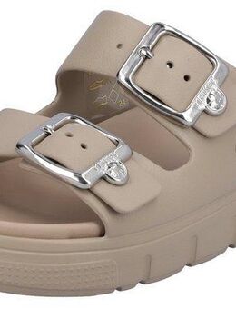 Rieker Pantolette, Plateau, Sommerschuh, Schlappen in Weite G (weit)