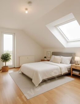 Lichtverwöhnte DG-Wohnung mit Balkon & Garage - entspannt über den Dächern leben, clever investieren - Waiblingen