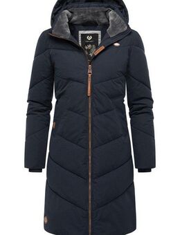Ragwear Wintermantel Rebelka wasserdichter Winterparka mit abnehmbarer Kapuze