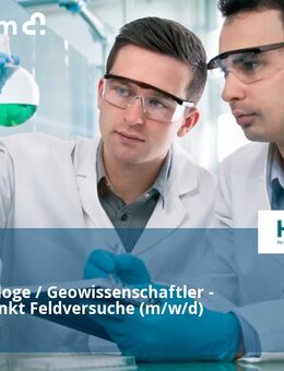 Hydrogeologe / Geowissenschaftler - Schwerpunkt Feldversuche (m/w/d) - Leipzig