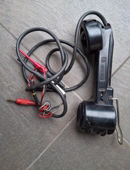 Post Prüf Höhrer, mit Wählscheibe Knochen - Essen