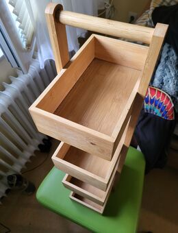 Badezimmer Bambus Utensilien fach - Freden (Leine)