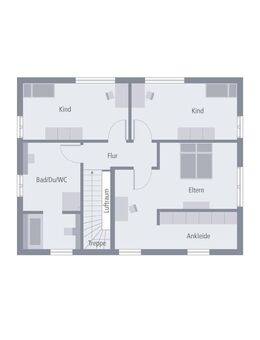 Schlichte Eleganz gepaart mit architektonischen Highlights ! Grundstück mit berechnet! - Cottbus