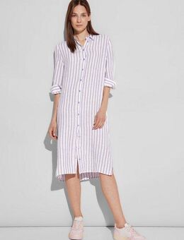 STREET ONE Hemdblusenkleid Sommerkleid in gestreifter Optik