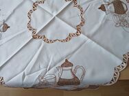 Tischdecke mit Kaffeekannenmotiv - Linnich