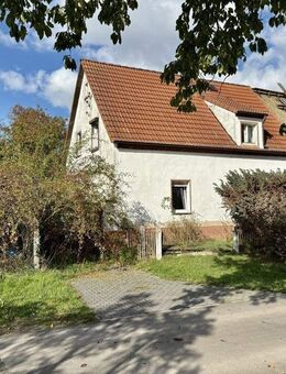 Landleben mit Herz - Doppelhaushälfte mit großem Grundstück in Pehritzsch bei Eilenburg - Jesewitz